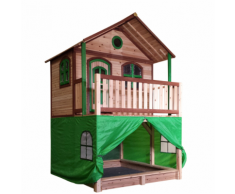 AXI Tenda per Casa Bambini in Plastica Verde A030.186.00