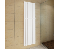 vidaXL Termosifone porta asciugamani 542 mm +Radiatore bianco Doppio