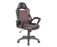 Poltrona racing sedia ufficio sportiva gaming ecopelle ergonomica PRO