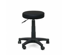 Sgabello con ruote estetista manicure pedicure oculista tatuatore