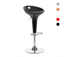 Sgabello per bar e cucina regolabile e girevole design moderno SAN ...