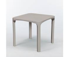 Tavolo bar Polyrattan esterni 80x80 Grand Soleil OLÈ