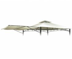 Telo ricambio 3,3x3,3 gazebo Antigua sostitutivo copertura