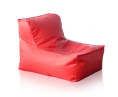 Pouf poltrona puffo esterno giardino colorato impermeabile KORA