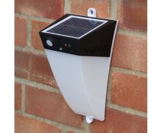 Applique lampada muro led solare giardino sensore ALARM