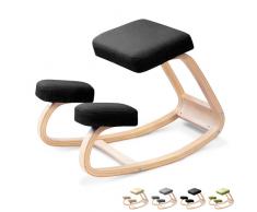 Sedia posturale ergonomica sgabello svedese ginocchia ufficio legno...
