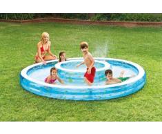 Piscina gonfiabile bambini Intex 57143 doppia vasca gioco