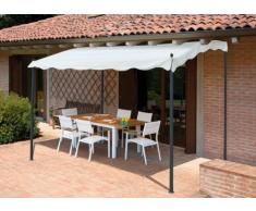 Ricambi gazebo 3x2 metri giardino acciaio ingresso bar hotel PERGOLA