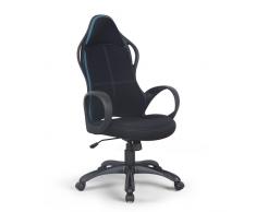 Poltrona racing sedia ufficio sportiva gaming microfibra ergonomica...