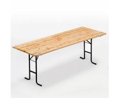 Tavolo in legno per set birreria 220x80 feste giardino