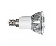 lampada spot e14 led 3x1w 8°