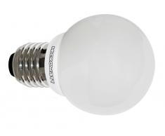 lampada sfera fluo e27 9w