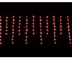 tenda sfalsata 180led effetto neve