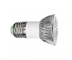 lampada spot e27 led 3x1w 8°
