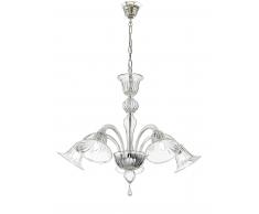 lampadario in vetro di murano
