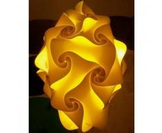 Lampadario a sospensione Camera/ingresso Goccia diametro 30 cm h 45 cm MONTATO