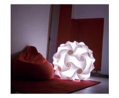 Lampada da terra SFERA DA MONTARE COLORE BIANCO diam. 35 cm