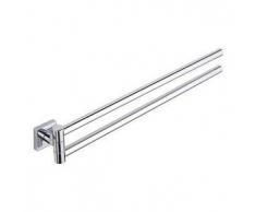 hudson reed Porta Asciugamani a Snodo Aggiustabile 2 Braci