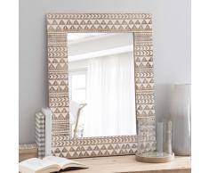 Specchio in legno H 66 cm SONGO