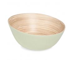 Insalatiera bisellata verde menta in bambù MINT