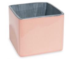Portavaso rosa in ceramica URBAN