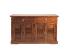 Credenza in massello di tek L 150 cm Key Largo