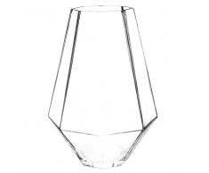 Vaso in vetro H 32 cm AUGUSTIN