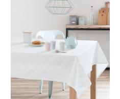 Tovaglia verde menta in cotone 150 x 250 cm VERA
