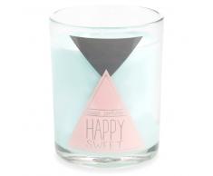 Candela profumata in vetro H 10 cm HAPPY SWEET