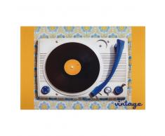 Quadro in Plexiglas® 80 x 120 VINTAGE RECORD PLAYER