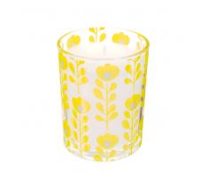 Candela gialla H 10 cm VINTAGE CORNER