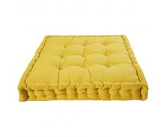 Materasso color senape in cotone 90x90cm
