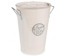 Secchio per compost in metallo H 30 cm TRADI
