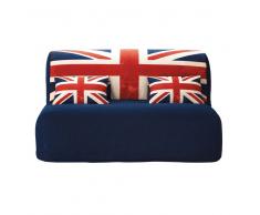 Fodera stampata in cotone per divano letto Union Jack Elliot