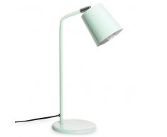 Lampada da tavolo verde in metallo CHAVI