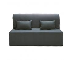 Fodera grigio ardesia in cotone per divano letto Elliot
