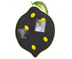 Lavagna magnetica in metallo e ardesia 32x46cm CITRON