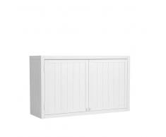 Mobile alto bianco da cucina in legno L 120 cm Newport