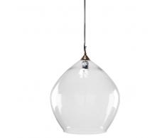 Lampada a sospensione in vetro D.39cm MONTANA