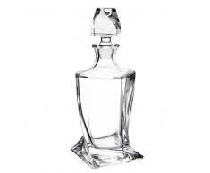 Caraffa da whisky in cristallite QUADRO