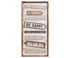 Quadro in legno 36 x 73 cm GOOD ADVICES