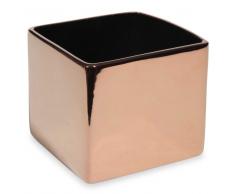 Portavaso in ceramica ramata COPPER