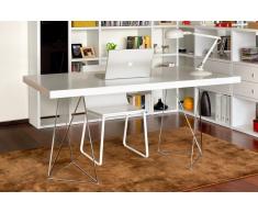 TRESTLES TEMAHOME Scrivania design bianco 180 x 90