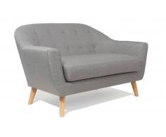 Divano scandinavo UTMÄRKT 2 posti grigio silver