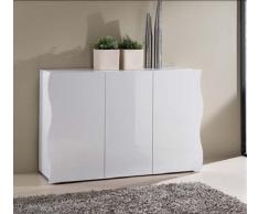 ONDA Credenza bianco con 3 ante