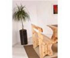 Arredamento bar - Panca modello rustico - mod. 005p15 - struttura in legno - finiture legno in anilina beige, pino naturale, ciliegio e noce - spessore materiale mm 31 finitura opaca - per uso interno - quantita' minima acquistabile n. 1 - dim. cm l 1