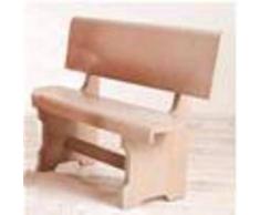 Arredamento bar - Panca in toulipier massello - mod. 035p15 - struttura in legno - finiture legno in anilina beige, pino naturale, ciliegio e noce - per uso interno - quantita' minima acquistabile n. 1 - dim. cm l150 x p45 x h85 - norma ce