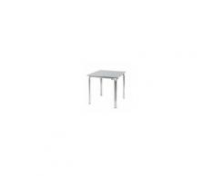 Q80 4G - TAVOLO IN ALLUMINIO QUADRATO 80x80cm A QUATTRO GAMBE BAR RISTORANTE HOTEL
