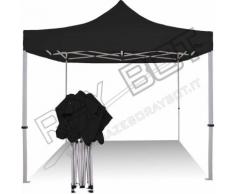 Gazebo Pieghevole 3x3 NERO RAY BOT SENZA LATERALI