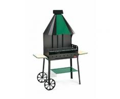 BARBECUE A CARBONELLA CAPANNA MADE IN ITALY - FERRABOLI